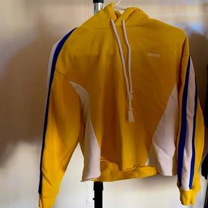 Levi’s cropped hoodie